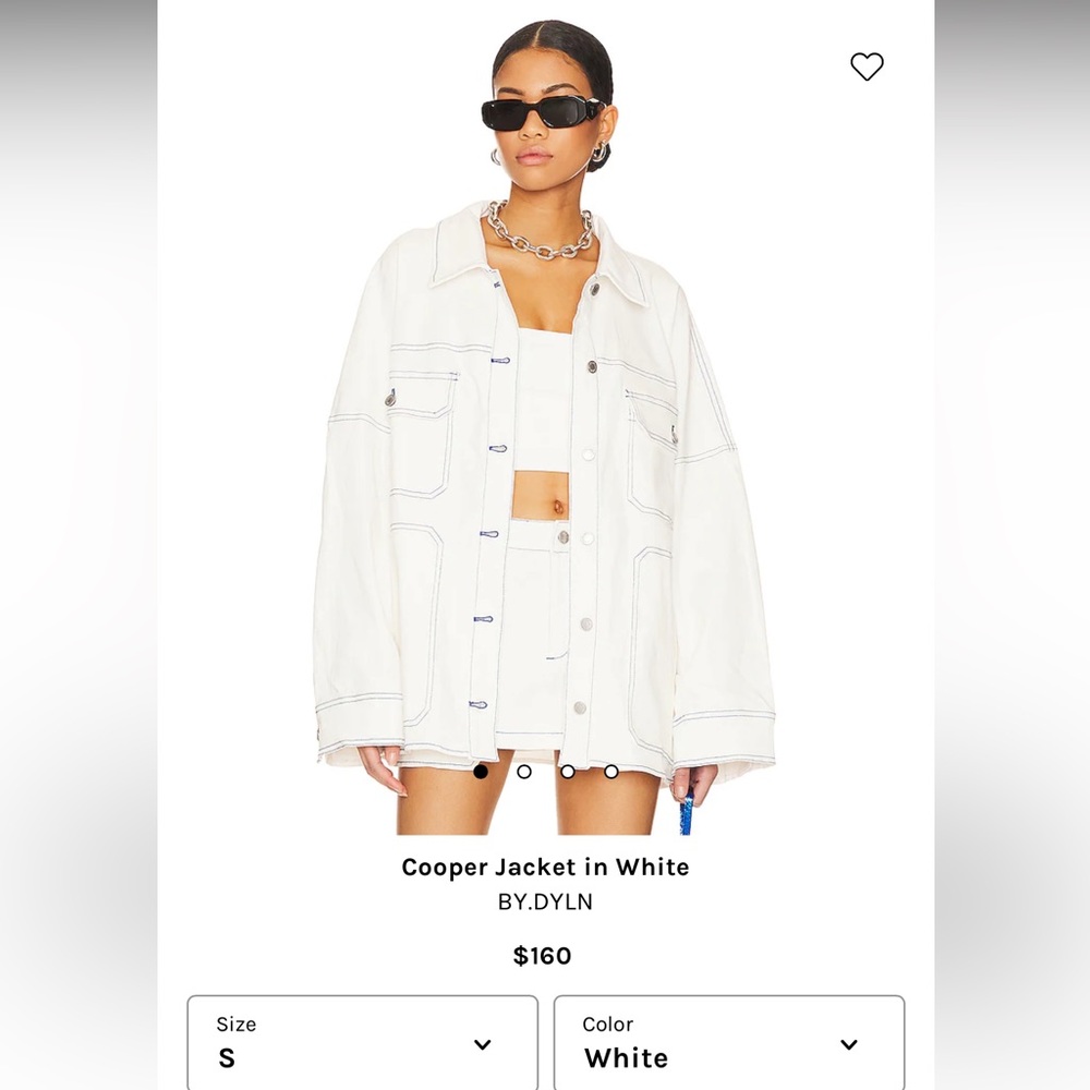 Cooper Jacket in White
